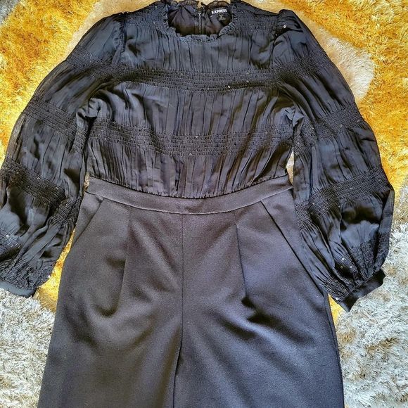 Sequin top jumpsuit - Picture 5 of 5